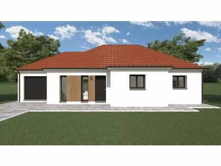 terrain avec maison neuve à vendre