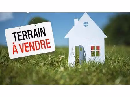 terrain constructible à vendre