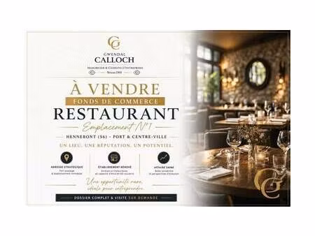 restaurant à vendre