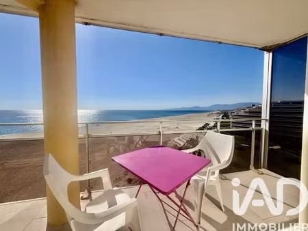 vente appartement 3 pièces 33 m² canet-en-roussillon (66140)