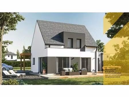 terrain avec maison neuve à vendre