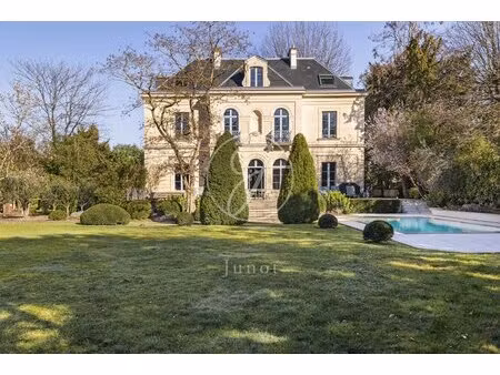 croissy – quartier de l'écluse - propriété à vendre - 5 chambres - 502 53 m² au sol - terr