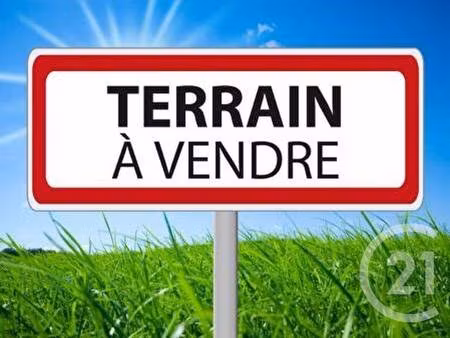 terrain constructible à vendre