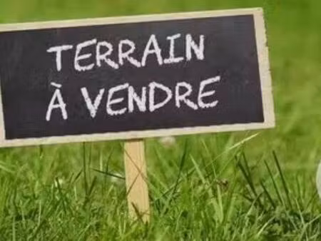 terrain à vendre