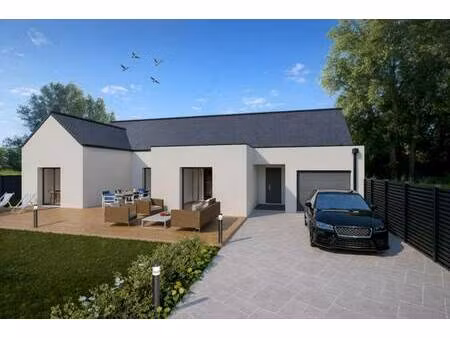 terrain avec maison neuve à vendre