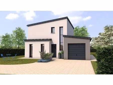 terrain avec maison neuve à vendre