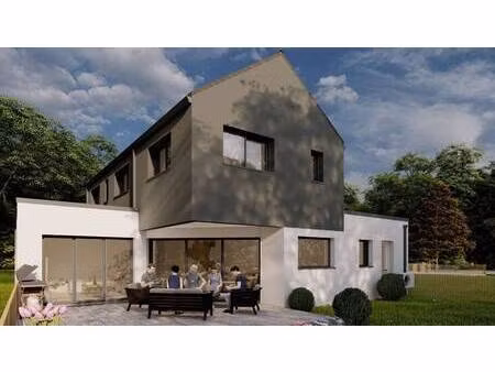 terrain avec maison neuve à vendre