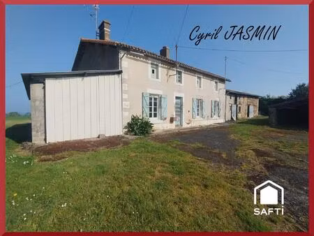 rénovation à fort potentiel dans un cadre paisible