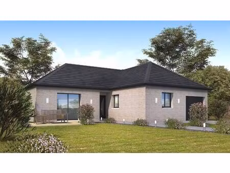 terrain avec maison neuve à vendre