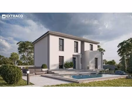 terrain avec maison neuve à vendre