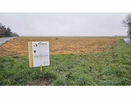 terrain constructible à vendre