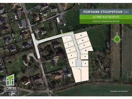 terrain constructible à vendre