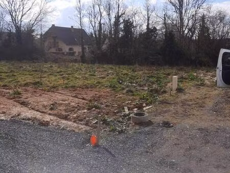 terrain constructible viabilisé à vendre