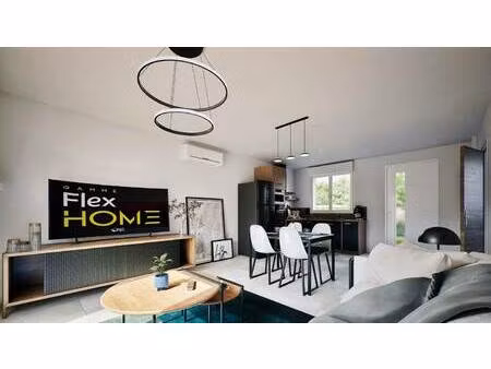 terrain avec maison neuve à vendre