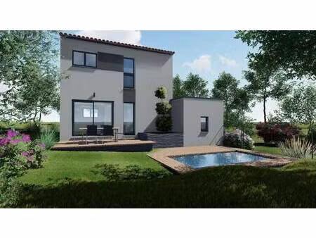 terrain avec maison neuve à vendre