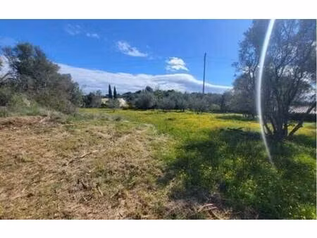 terrain constructible viabilisé à vendre