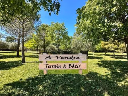 terrain constructible à vendre