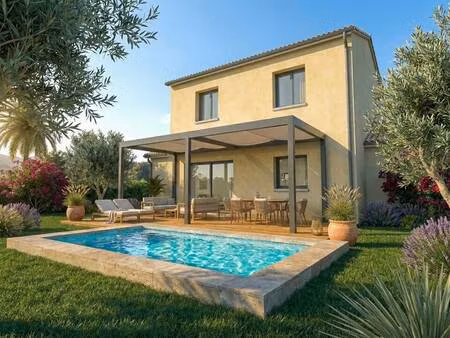 terrain avec maison neuve à vendre