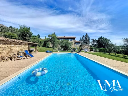 vente maison 5 pièces 170 m² dommartin (69380)