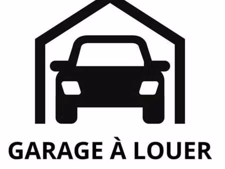 garage à louer avec porte automatique