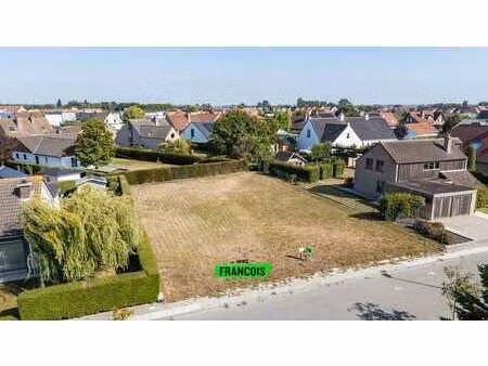 terrain à bâtir près du centre de de haan à vendre!