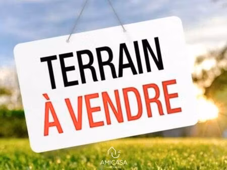 terrain constructible à vendre