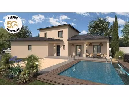 terrain avec maison neuve à vendre