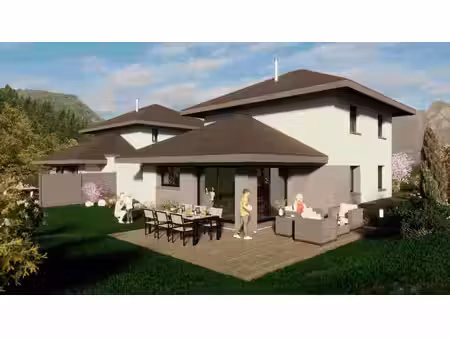 terrain avec maison neuf à vendre