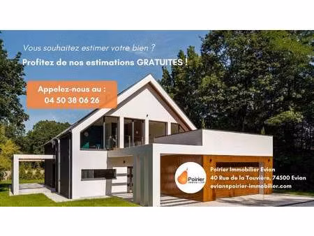 poirier immobilier evian