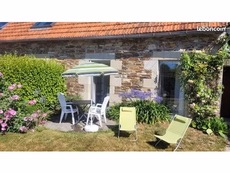 studio lumineux meublé avec terrasse  jardin et 1 place de parking