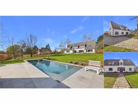 villa à vendre avec garage et terrasse   lasne (vbe09494)