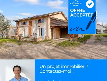 auterive – corps de ferme rénové 158 m²