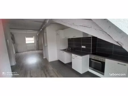 f2 duplex 70 m² - centre ville