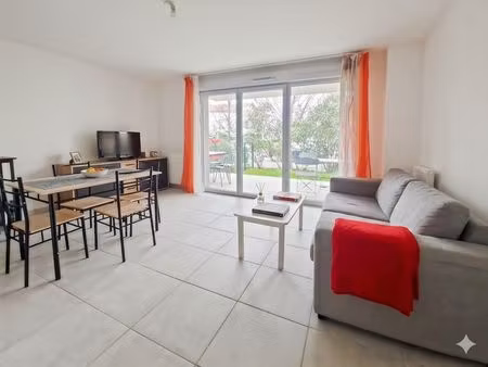 appartement a vendre- t2 - terasse - jardin- parking- saint orens de gamevile