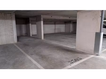 double place de parking en enfilade – cergy