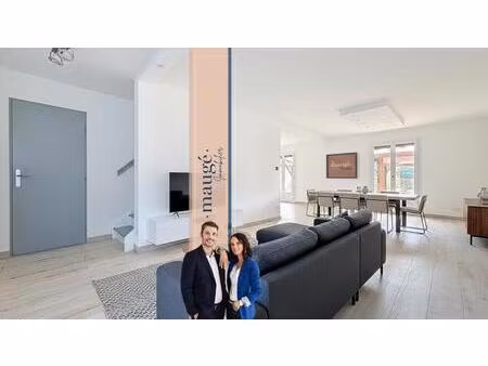 maison - 3 chambres - sous-sol complet - vérandas - garage - cave - jardin - au cœur du vi