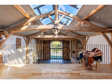 grange d'exception et longère du xviie siècle sur 8 hectares