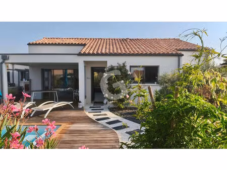 maison 4 pièces - 100m² - à vendre - longeville sur mer