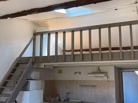 grand studio 28 m2 + mezz + 1 place de parking