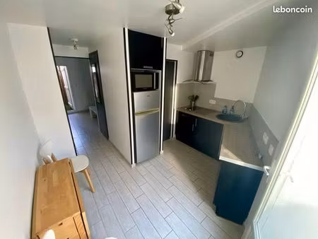 studio meublé à l’année - cœur saint gilles