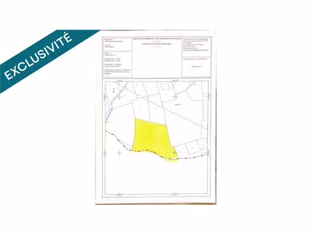 vente terrain 22700 m² à saint-castin (64160)  35 000 €