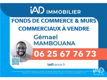 vente commerce 300 m² villemomble (93250)