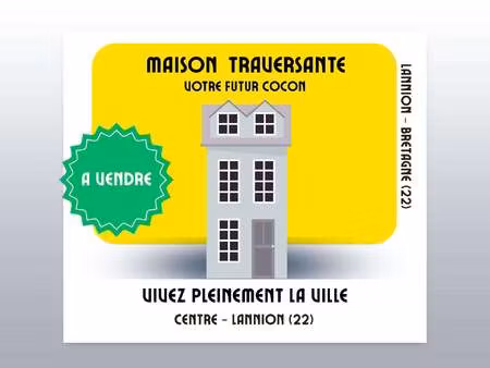 vente maison à lannion (22300) : à vendre / 123m² lannion