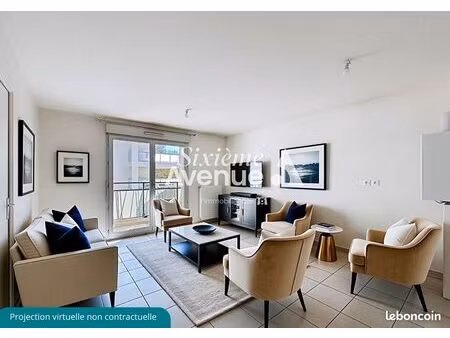 appartement 2 pièces 39 m²