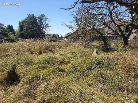 terrain 1 000 m² colombier saugnieu