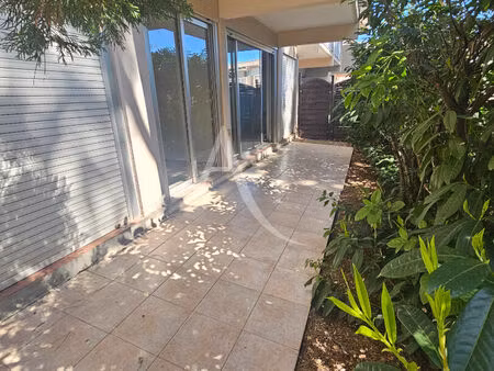 appartement 2pièces en rez-de-jardin dans résidence sécurisée avec piscine