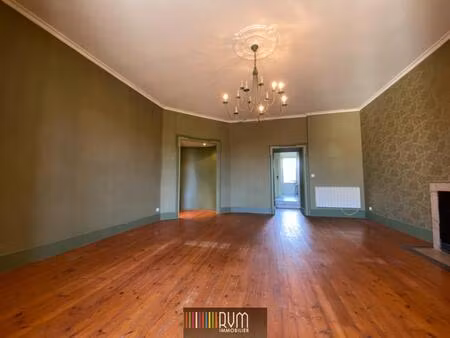 poncin centre - idéal investissement patrimonial : appartement de caractère 114.31m²