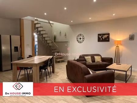 charmante maison mitoyenne entièrement rénovée t5 louée avec 4 chambres en colocations