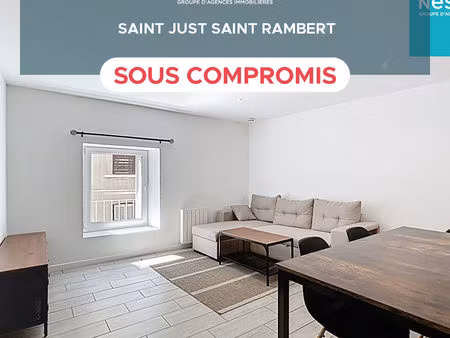 maison de ville triplex avec terrasse - 82 m² hab -saint-just-saint-rambert (42170)