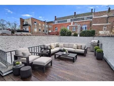 penthouse duplex avec jardin